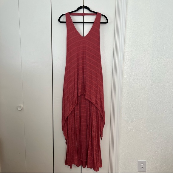 Free People FP Beach Chrissy Halter Maxi Dress Rosette - Picture 2 of 4